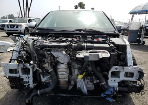 2022 Honda Civic Touring из США, поврежденный, VIN 2HGFE1F96NH304445